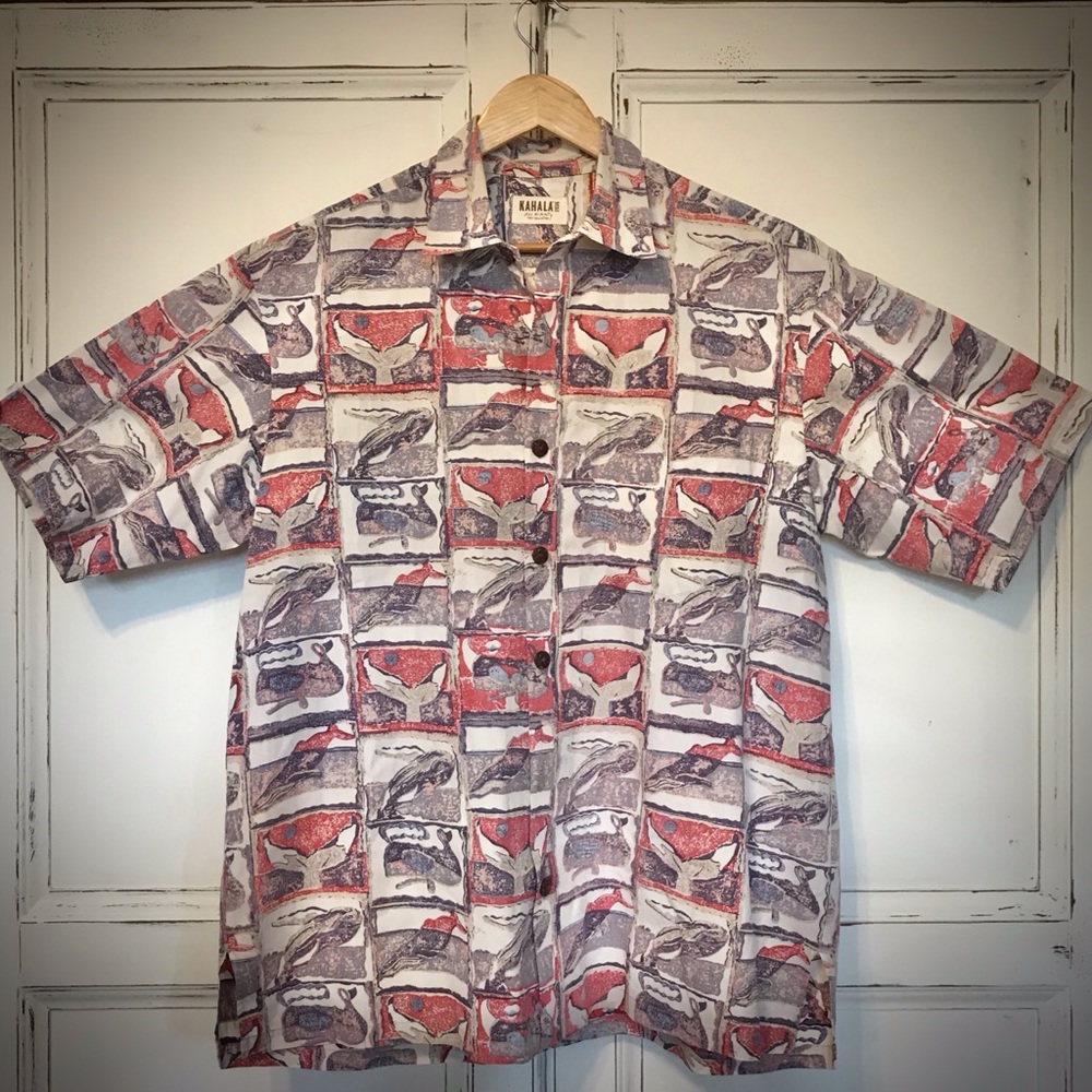KAHALA, AVI KIRIATI Print collection aloha shirt